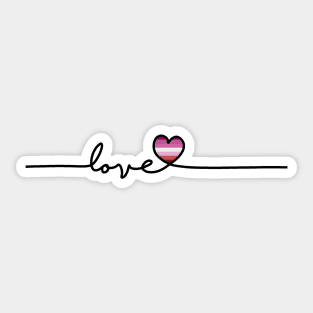 LGBT Love Sticker